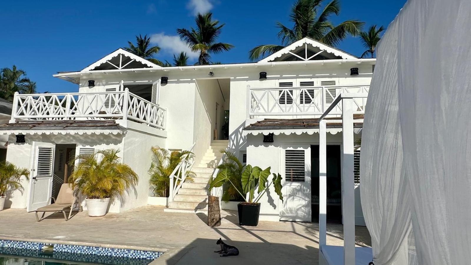 Villa Blanca Chambre D'Hotes Vue Sur Mer Las Terrenas Exterior foto