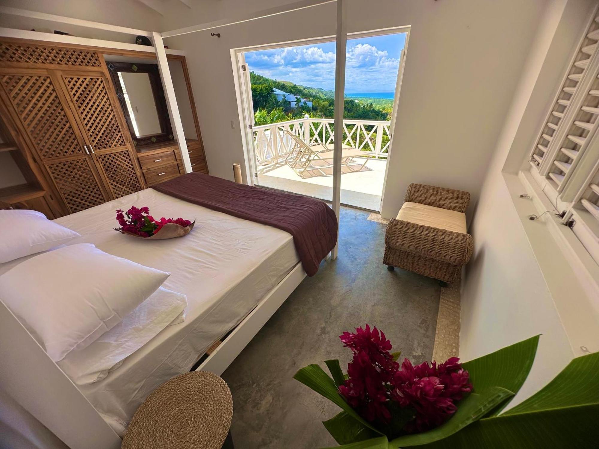 Villa Blanca Chambre D'Hotes Vue Sur Mer Las Terrenas Exterior foto