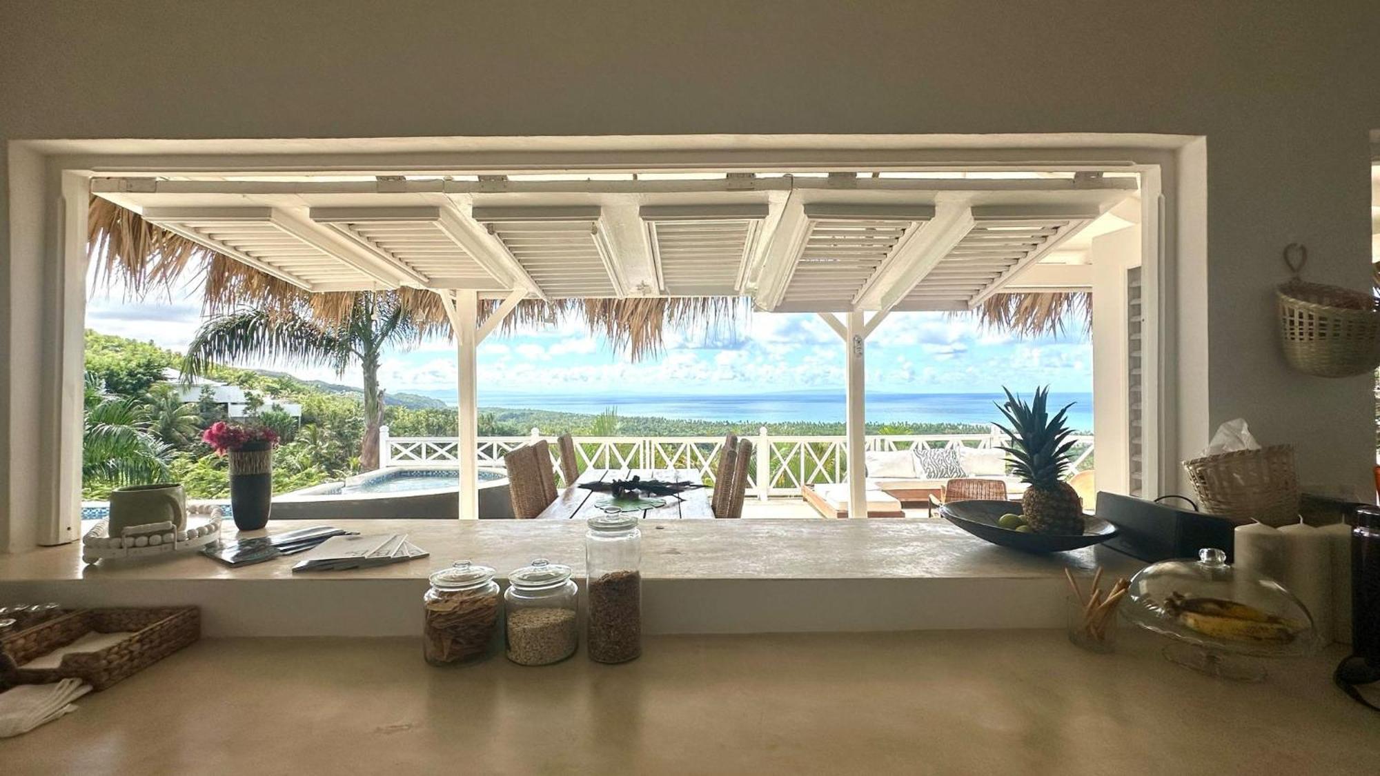 Villa Blanca Chambre D'Hotes Vue Sur Mer Las Terrenas Exterior foto