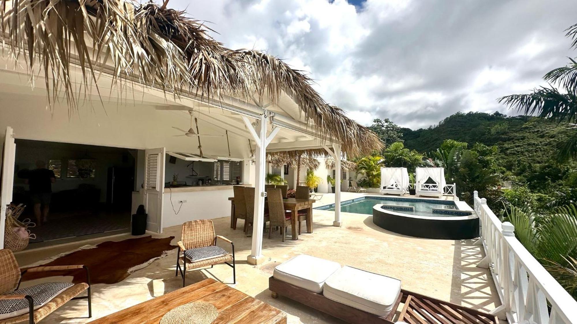 Villa Blanca Chambre D'Hotes Vue Sur Mer Las Terrenas Exterior foto