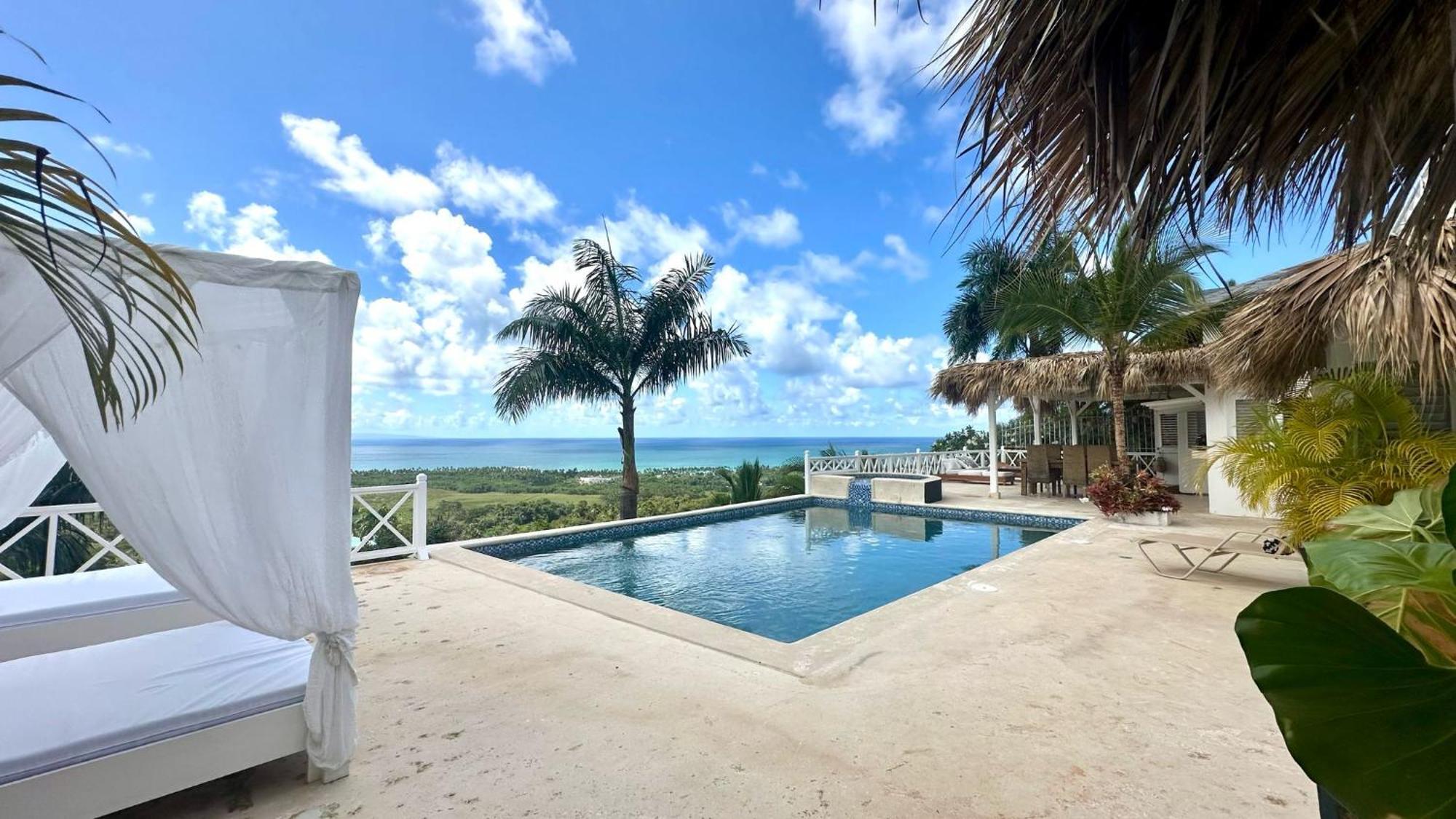 Villa Blanca Chambre D'Hotes Vue Sur Mer Las Terrenas Exterior foto